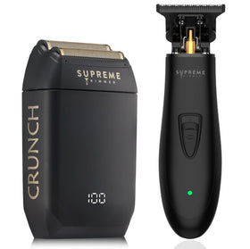 Trimmer 2-in-1 T-Shaper Trimmer and Crunch Foil Shaver set