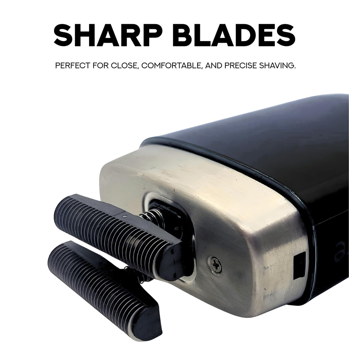 Trimmer Crunch Lite STF600 with included cleaning brush and foil guard