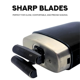 Trimmer Crunch Lite STF600 with included cleaning brush and foil guard