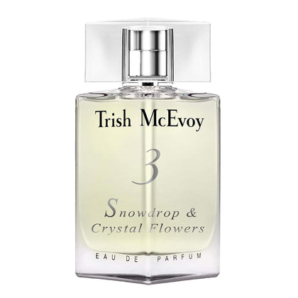 Trish McEvoy No. 3 Snowdrop & Crystal Flowers Eau de Toilette 50ml front view