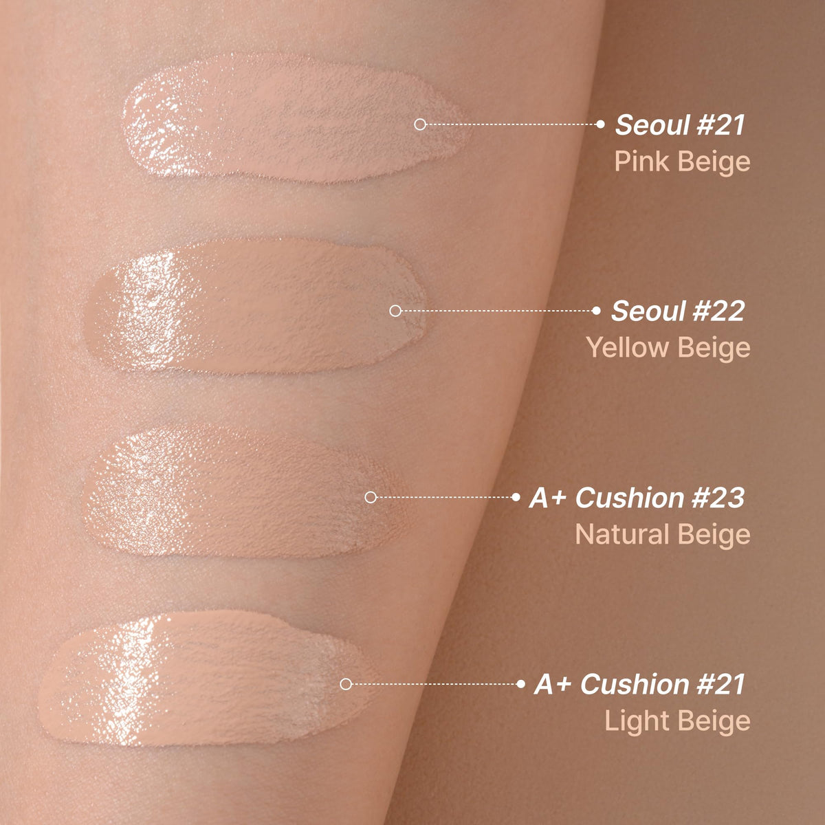TROIAREUKE A+ Cushion Foundation Shade 21 in lifestyle setting