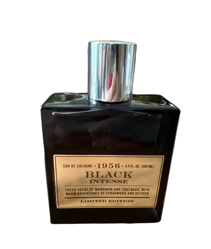 Tru Fragrance Beauty 1956 Black Intense Eau De Cologne decorative bottle