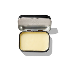 Tru Fragrance Beauty Yellowstone Mens Solid Cologne tin with lid open