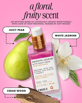 Truly Smooth Legend After Shave Serum ingredients list