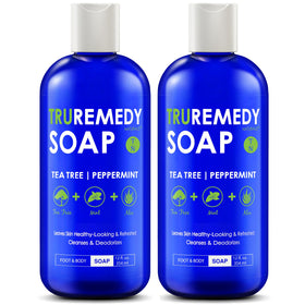 Truremedy Naturals Tea Tree Oil Body Wash front view 12oz