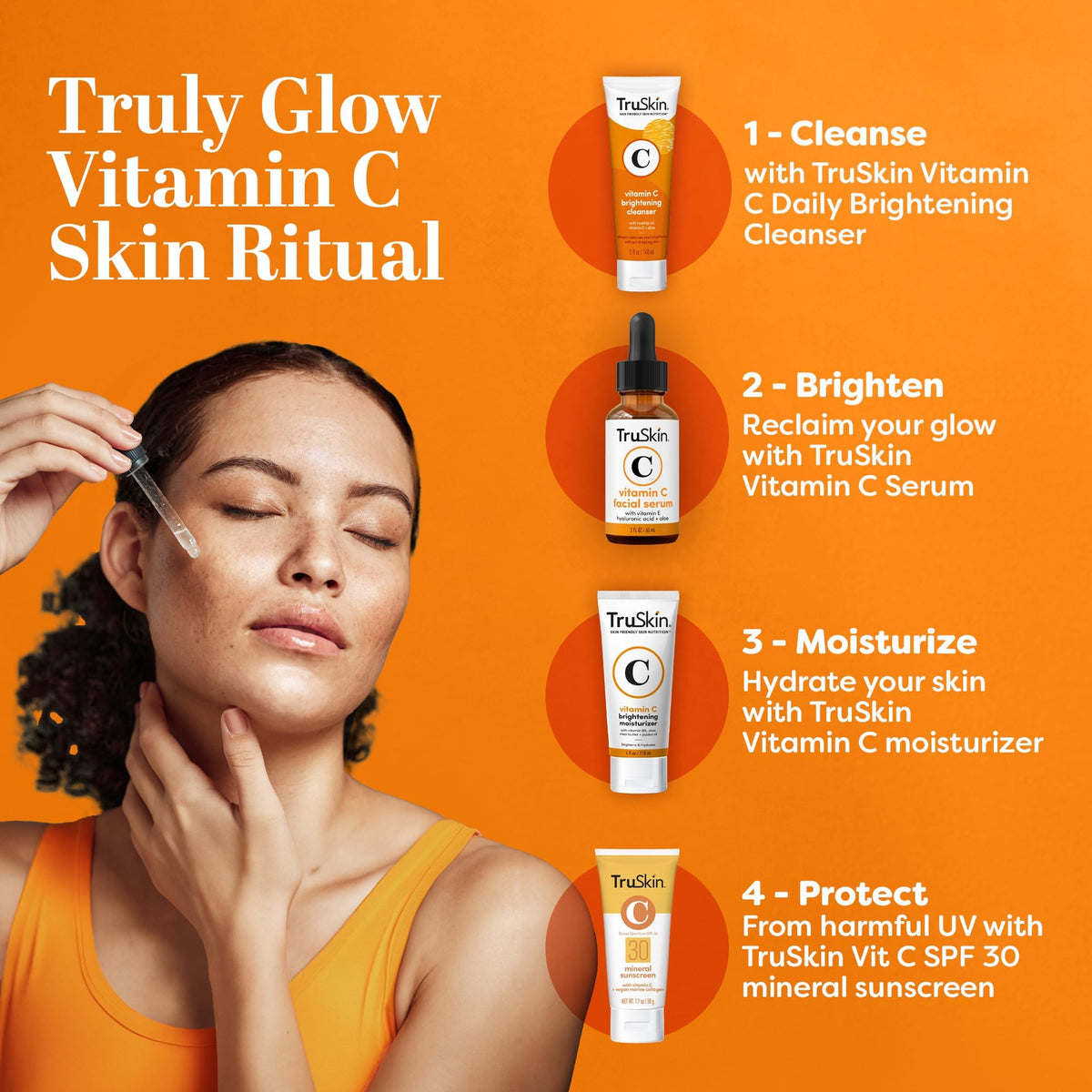 TruSkin Brightening Vitamin C Serum packaging