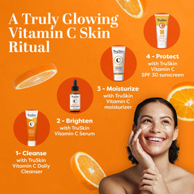 TruSkin Vitamin C Face Cream with aloe vera and green tea