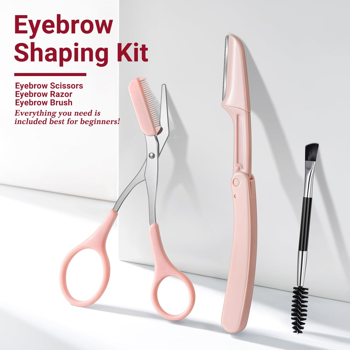 TsMADDTs double-sided eyebrow brush for grooming