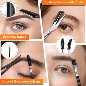 TsMADDTs eyebrow kit in travel storage case
