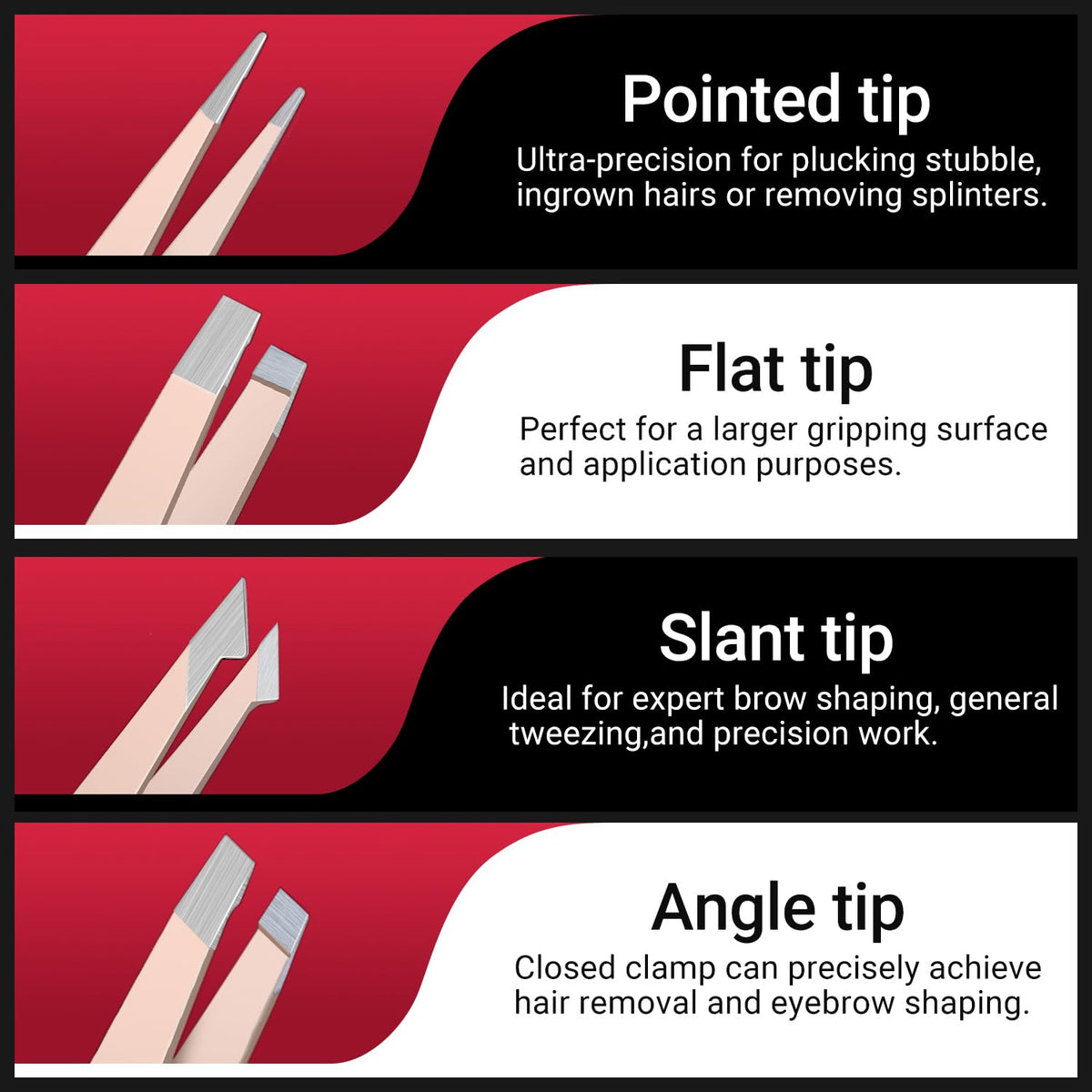 TsMADDTs eyebrow scissors and trimmer for grooming