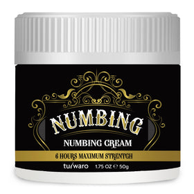 tuiwaro Numbing Cream front view in black tube