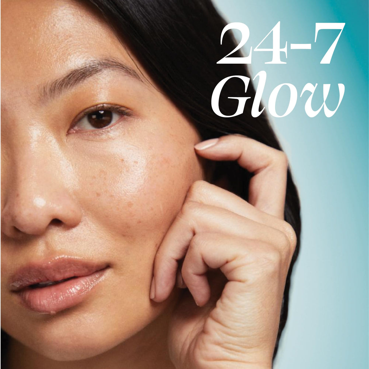 TULA 24-7 Hydrating Cream texture on hand