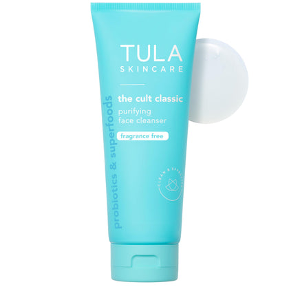 TULA Cult Classic Purifying Face Cleanser 6.7 Fl Oz front view