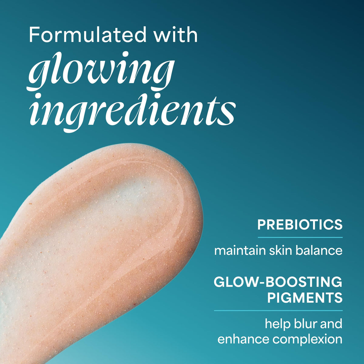 TULA Face Filter Blurring Primer application with makeup brush