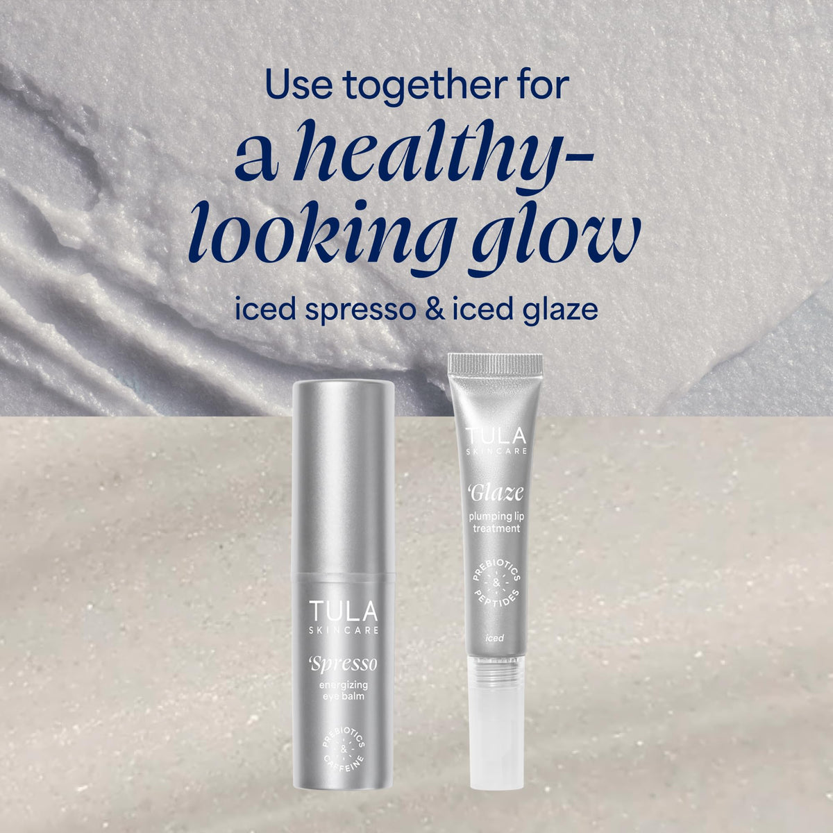 TULA Glaze Plumping Lip Iced opened view