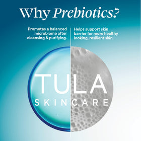 TULA Purifying Face Cleanser application on wet skin