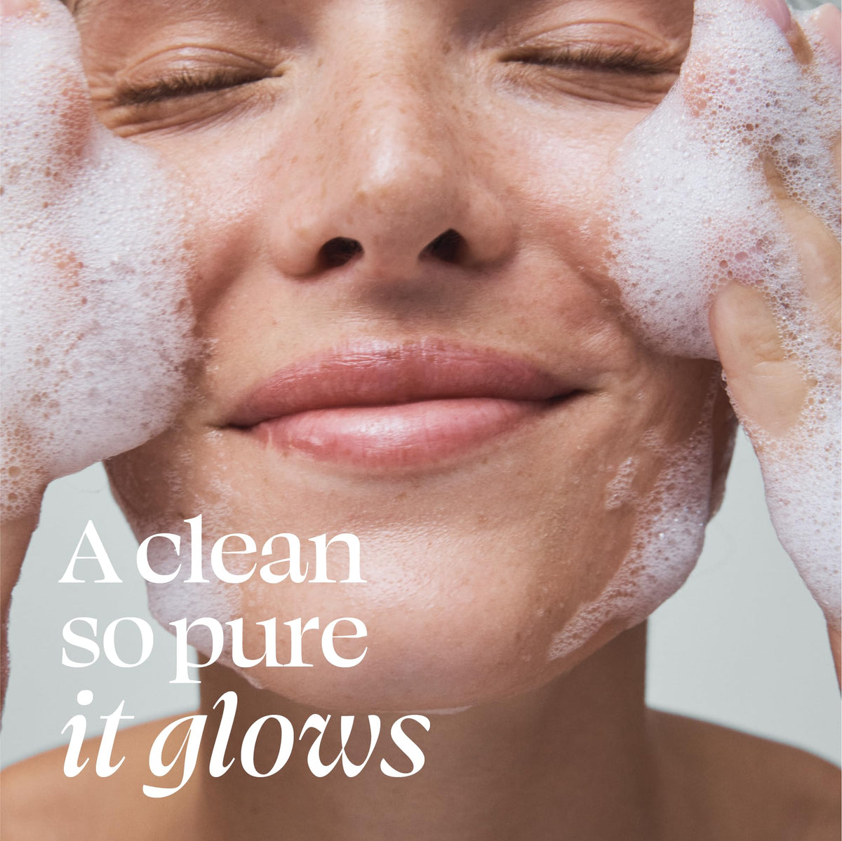 TULA Purifying Face Cleanser Duo set on a bathroom counter