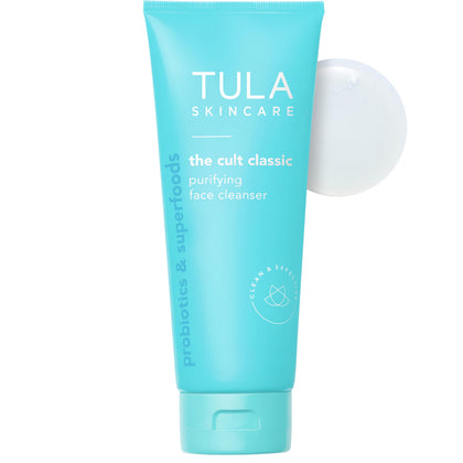 TULA Skincare Purifying Face Cleanser 6.7 FL OZ front view