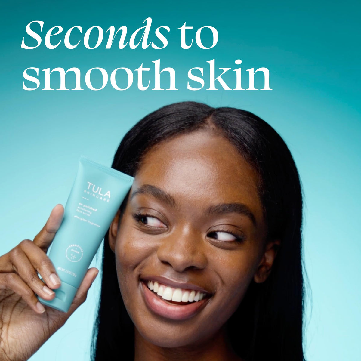 TULA So Polished Exfoliating Sugar Scrub 110g packaging