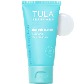 TULA The Cult Classic Purifying Face Cleanser travel size front view