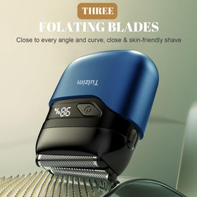 Tulzim Electric Foil Shaver in travel case