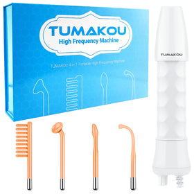 TUMAKOU High Frequency Facial Machine front view with glass tubes