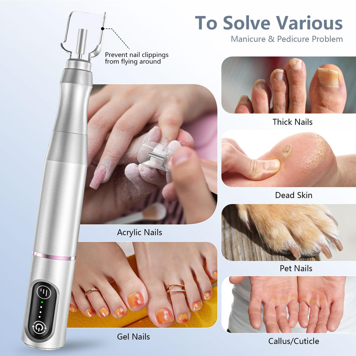 TUOBEO nail drill kit compact design for travel
