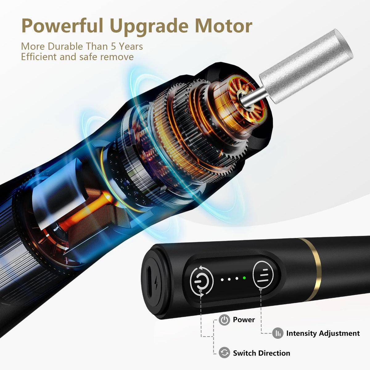 TUOBEO nail drill kit packaging front view