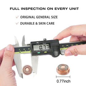 tuokiy Replacement Heads for Flawless Gen 2, packaging details