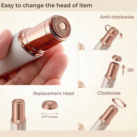 tuokiy Replacement Heads with included cleaning brush