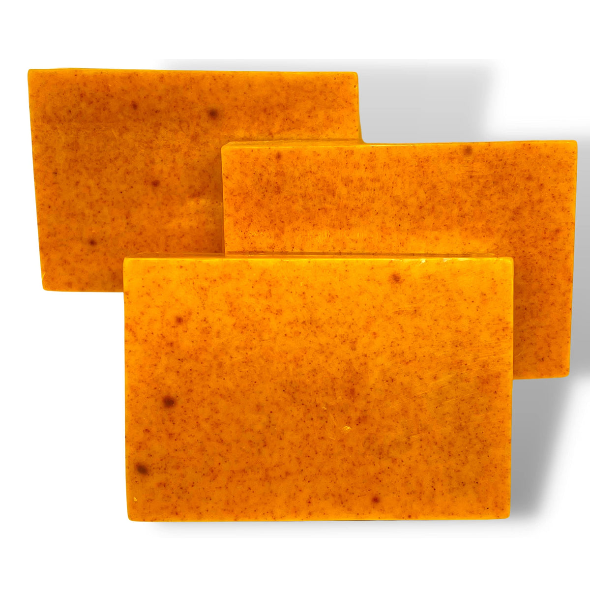Turmeric and Kojic Skin Brightening Soap front view in packaging