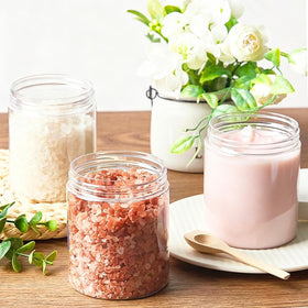 TUZAZO plastic containers on a shelf