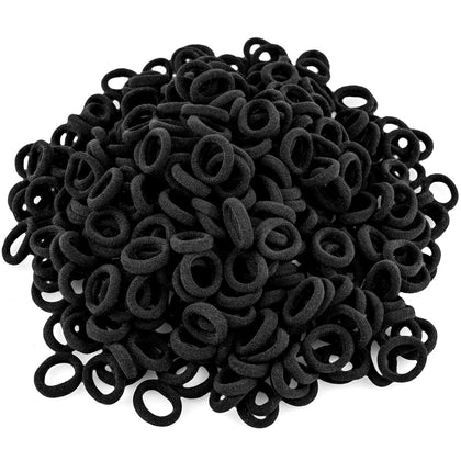 TVINLIK 400 PCS Baby Hair Ties mixed colours front view