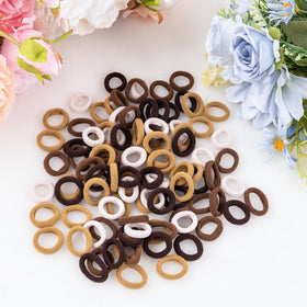 TVINLIK Baby Hair Ties displayed with various hairstyles