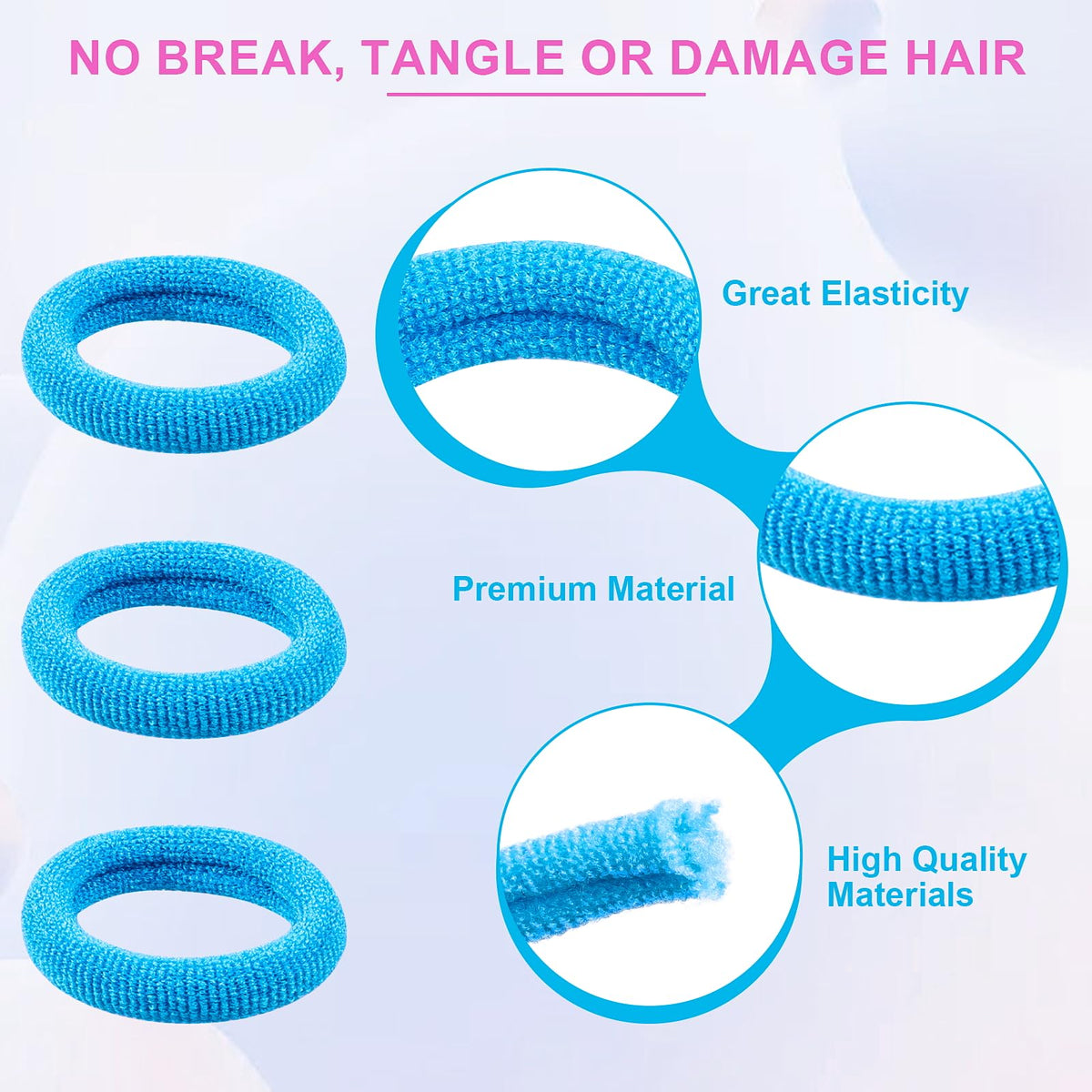 TVINLIK Baby Hair Ties packaging with 400 pieces