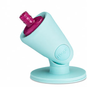 tweexy Hinge Nail Polish Bottle Holder in Zen Green front view