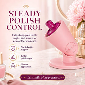 tweexy Hinge Nail Polish Holder demonstrating IntelliStick Technology