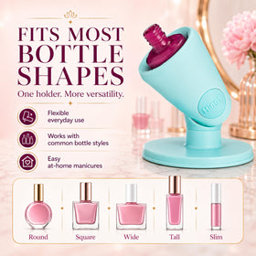 tweexy Hinge Nail Polish Holder demonstrating IntelliStick Technology