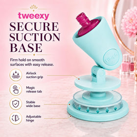 tweexy Hinge Nail Polish Holder in use during manicure