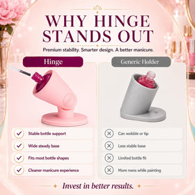 tweexy Hinge Nail Polish Holder packaging front view