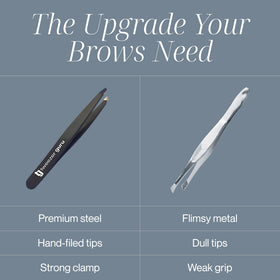 TWEEZER GURU tweezers with ergonomic grip