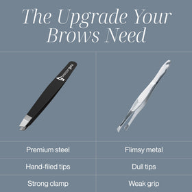 TWEEZER GURU tweezers with matte finish