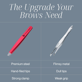 TWEEZER GURU tweezers with matte finish close-up
