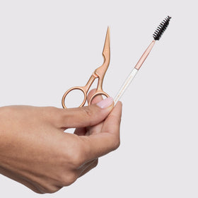 Tweezerman Eyebrow Brush with nylon bristles