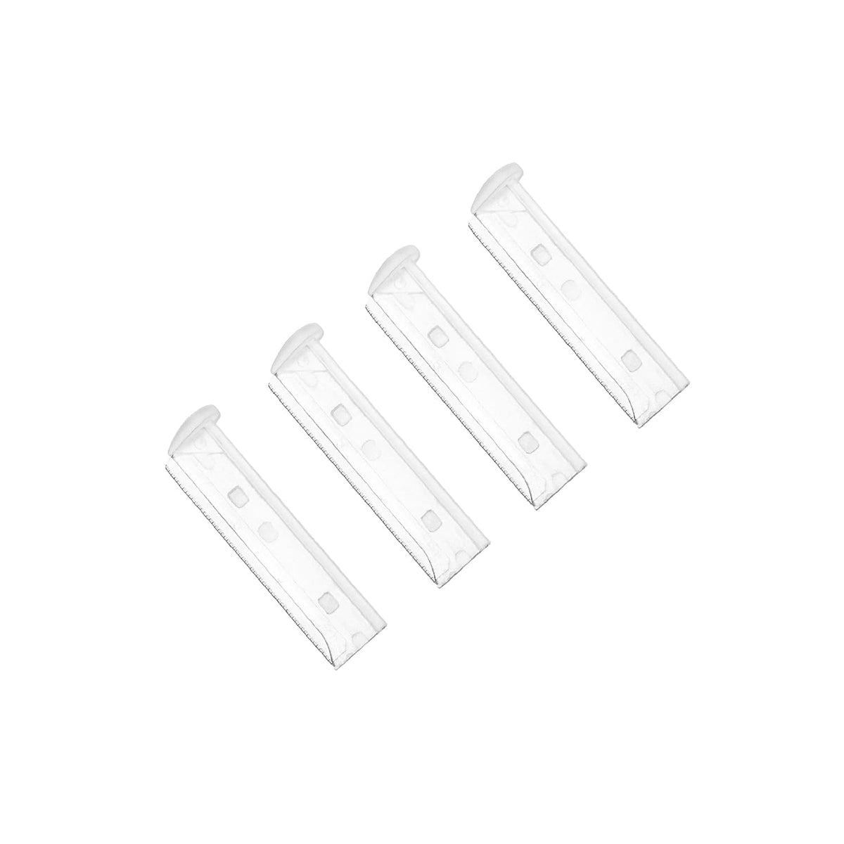 Tweezerman Facial Razor Replacement Blades 4 Count packaging front view