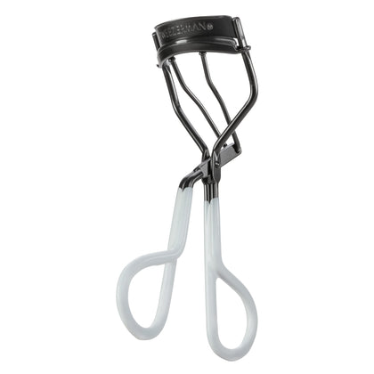 Tweezerman Great Grip Eyelash Curler front view in matte black