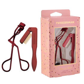 Tweezerman Lash Gift Set Vintage Rose including lash curler and iLashcomb