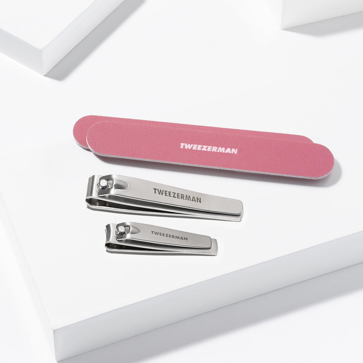 Tweezerman nail files with 100/180 grit view