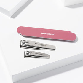 Tweezerman nail files with 100/180 grit view