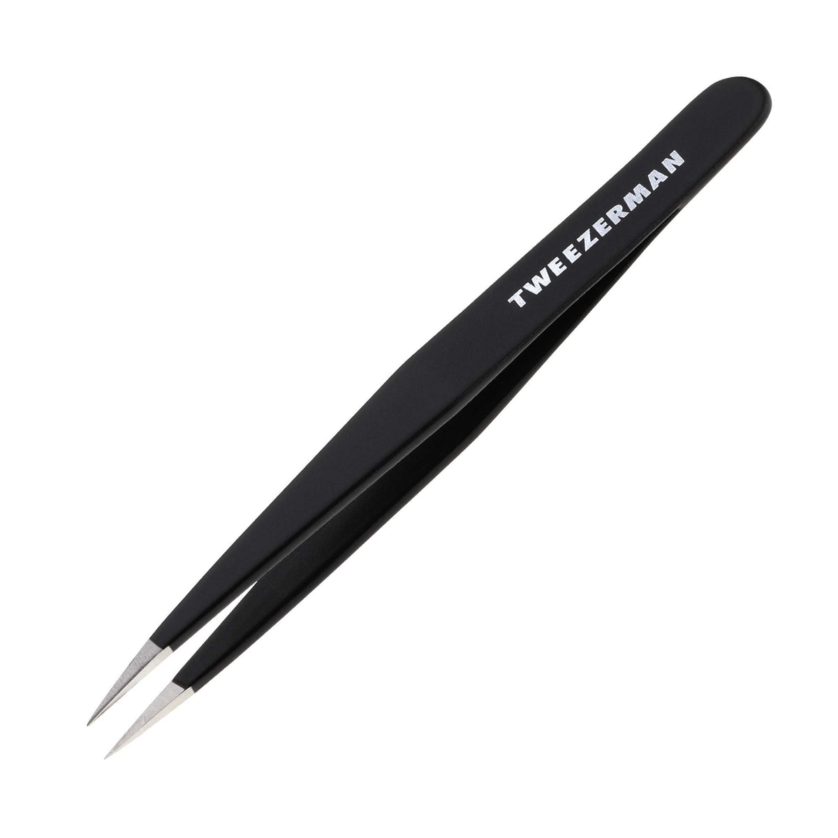 Tweezerman Point Tweezer front view in assorted colours